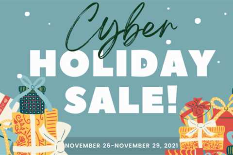 2021 Cyber Holiday Sale