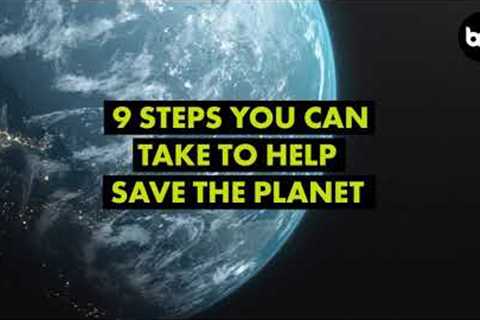 9 Steps to Save the Planet