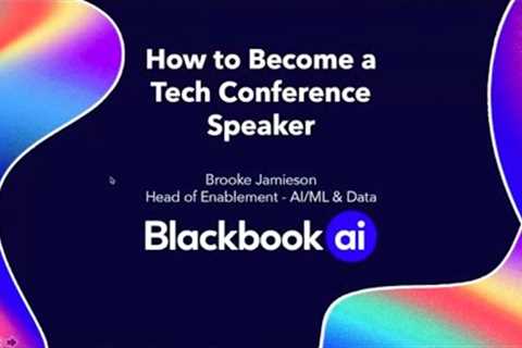 How to become a Tech Conference Speaker – Brooke Jamieson - NDC Sydney 2020