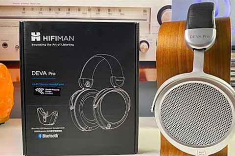 HIFIMAN Pro Review - Great Planar Headphones With Bluetooth Adapter!
