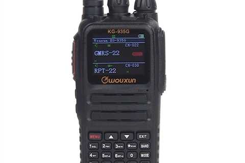 Wouxun KG-935G GMRS handheld radio is now available!