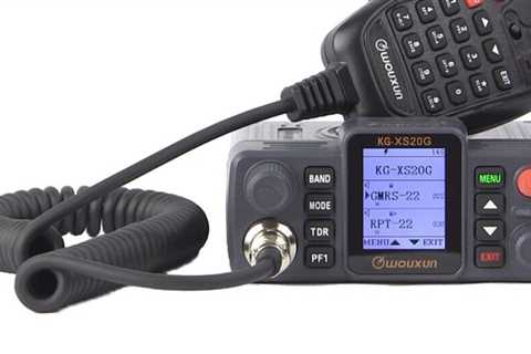 The Wouxun KGXS20G Compact Mobile GMRS radio is now available!