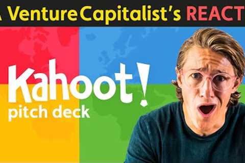 Venture Capitalist REACTS TO Kahoot