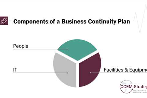 COMPONENTS OF A CONTINUITY PLAN FOR BUSINESS