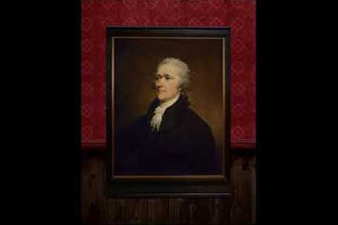 NFT Old Masters Art - John Trumbull - Portrait of Alexander Hamilton (c. 1806)