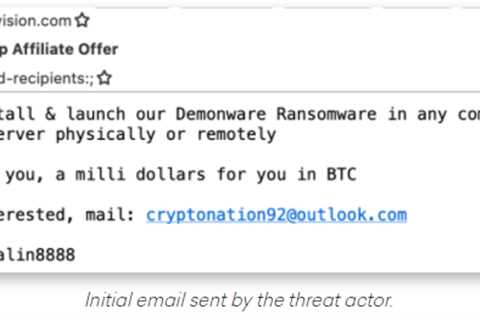 Needed: Employees who are disgruntled to deploy ransomware