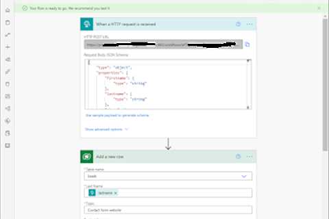 Quick tip: Submitting web forms to Dataverse with Power Automate Cloud flows