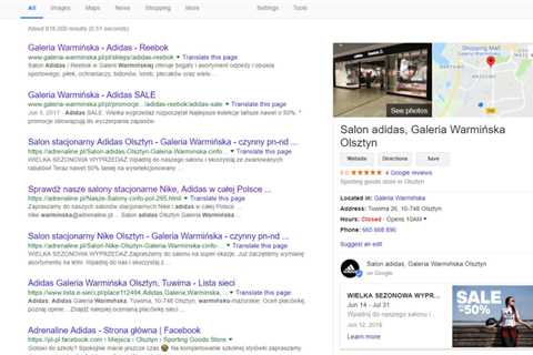How can you optimize your Google Business Listing to increase sales? (NIKE in Poland Case study)