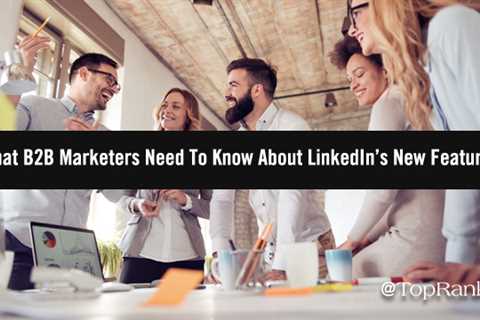 Five New Features: What LinkedIn's new Learning Hub, Ratings and Reviews, Live Events, Page Article ..
