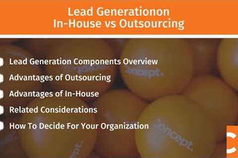  In-House vs. Outsourcing