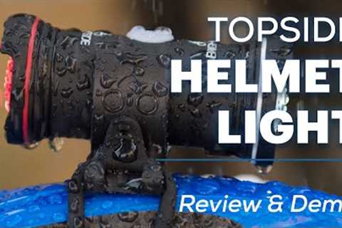 Brightside Topside Helmet Bike  Light - Demo & Review