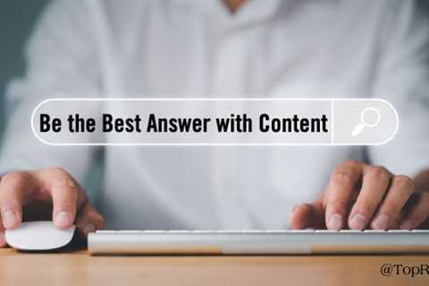 How B2B marketers can dominate #CMWorld with the help of Best Answer Content and Influencers