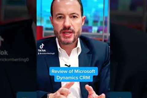 Review of Microsoft Dynamics CRM
