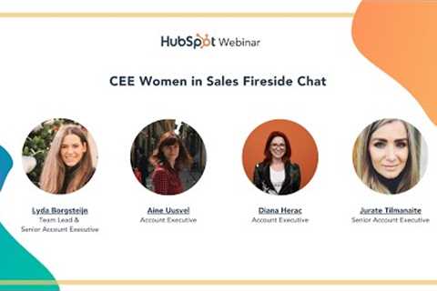Women in Sales Fireside chat - Central & Eastern Europe Sales Team
