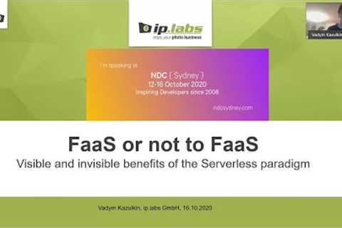 FaaS or no FaaS? The Serverless paradigma has visible and invisible benefits - Vadym Kasulkin