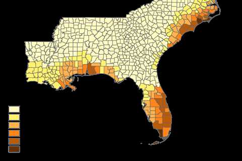 Stronger and more frequent hurricanes could threaten the growth of jobs in coastal counties