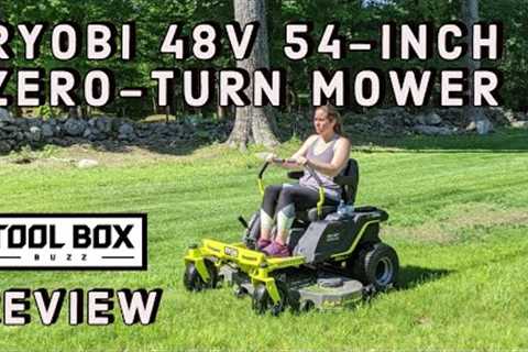 Ryobi 48V 54-Inch Zero-Turn Mower Review