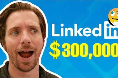 This LinkedIn message template helped us reach 300k