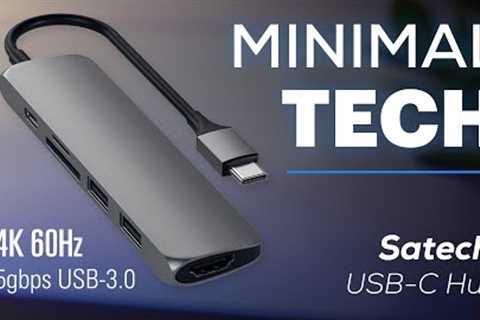 Satechi Slimline All-Metal USB-C 4K 60Hz 5gbps Hub - Review & Speed Test