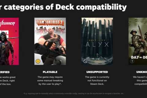 Valve has unveiled Deck Verified so that users can see which games are compatible with the new..