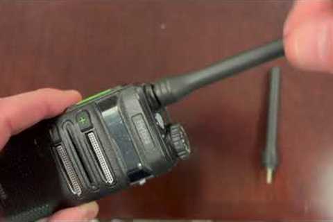 How To Replace The Antenna On A Hytera BD352i Two-Way Radio | AN0435H19 Antenna | Two Way Direct