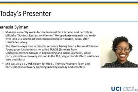 Bounce Back...to Who? : Disaster Recovery insights from Houston (TX) and the US Virgin Islands..