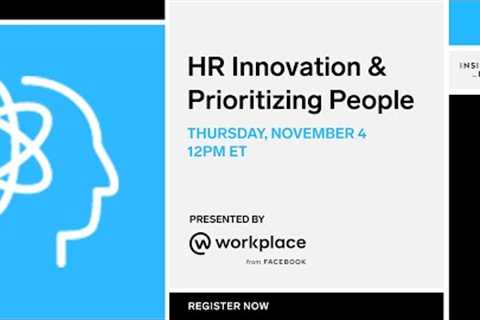 HR Innovation & Prioritizing People