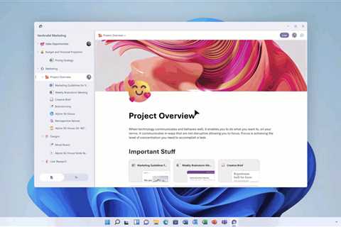 Are you having trouble finding the file you need? Microsoft's Loop app shows workplace..