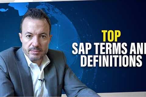 Top 10 SAP Terms & Definitions [Activate Methodology (HANA), Fiori, Leonardo (etc.)]