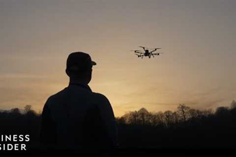 These drones allow remote site inspections and help protect the environment