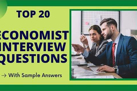 Questions and answers for the Top 20 Economist Interviews in 2021