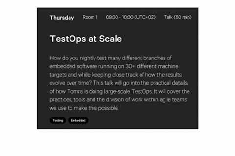 TestOps at Scale - James Westfall, NDC TechTown 20,21