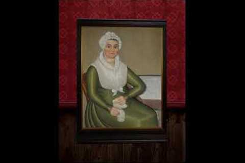 Old Masters Art NFT- Ammi Philips: Portrait of Alsa Sclade (1816).