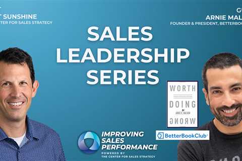 Sales Leadership Series: Arnie Malham | Founder & President, BetterBookClub