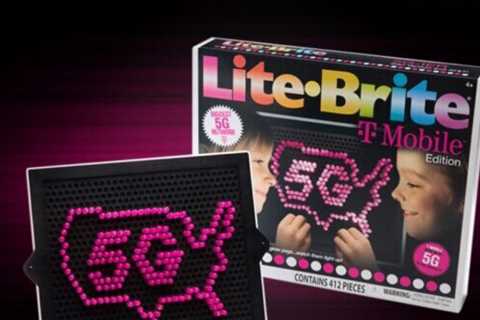 T-Mobile's latest brilliant idea is a magenta-infused Lite-Brite Toy to promote its 5G network