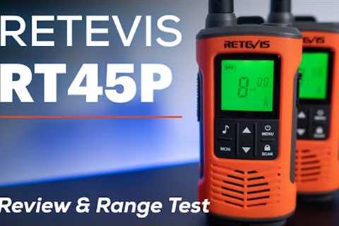 Retevis RT45P – Unboxing, Review & Range Testing (vs Motorola XT420).