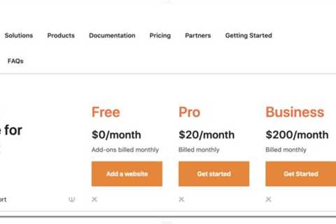 Almost every app with an Enterprise Edition uses Contact Me pricing