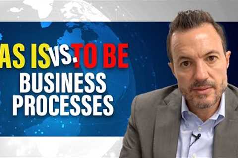 How Business Process Management Works (As-Is and To-Be)