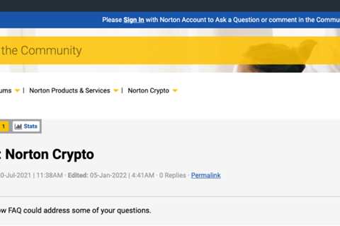 Norton 360 now comes with a cryptominer
