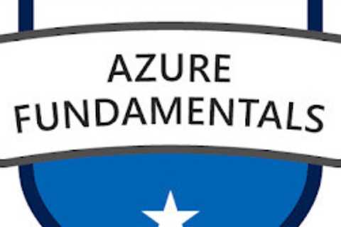 Notes and links to the AZ-900 Azure basics exam
