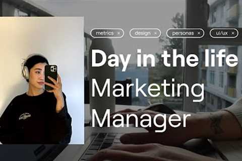 Day in the Life of a Tech Marketing Manager (WFH edition)