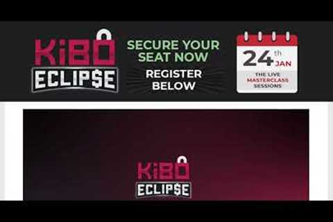 Review of Kibo Eclipse with Free Book and Blueprint Downloads