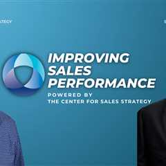 Improving Sales Performance, Jim Doyle, ServantSellingBook.com