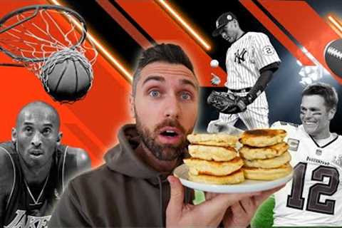 I Tried RIDICULOUS Pregame Meals Of Pro Athletes